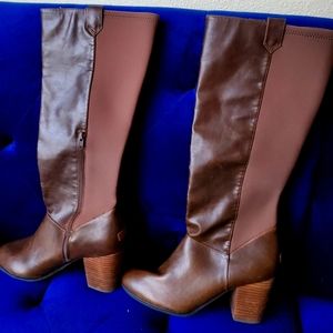 NEW Dr. Scholl's Tall Brown Boots, size 10 women's